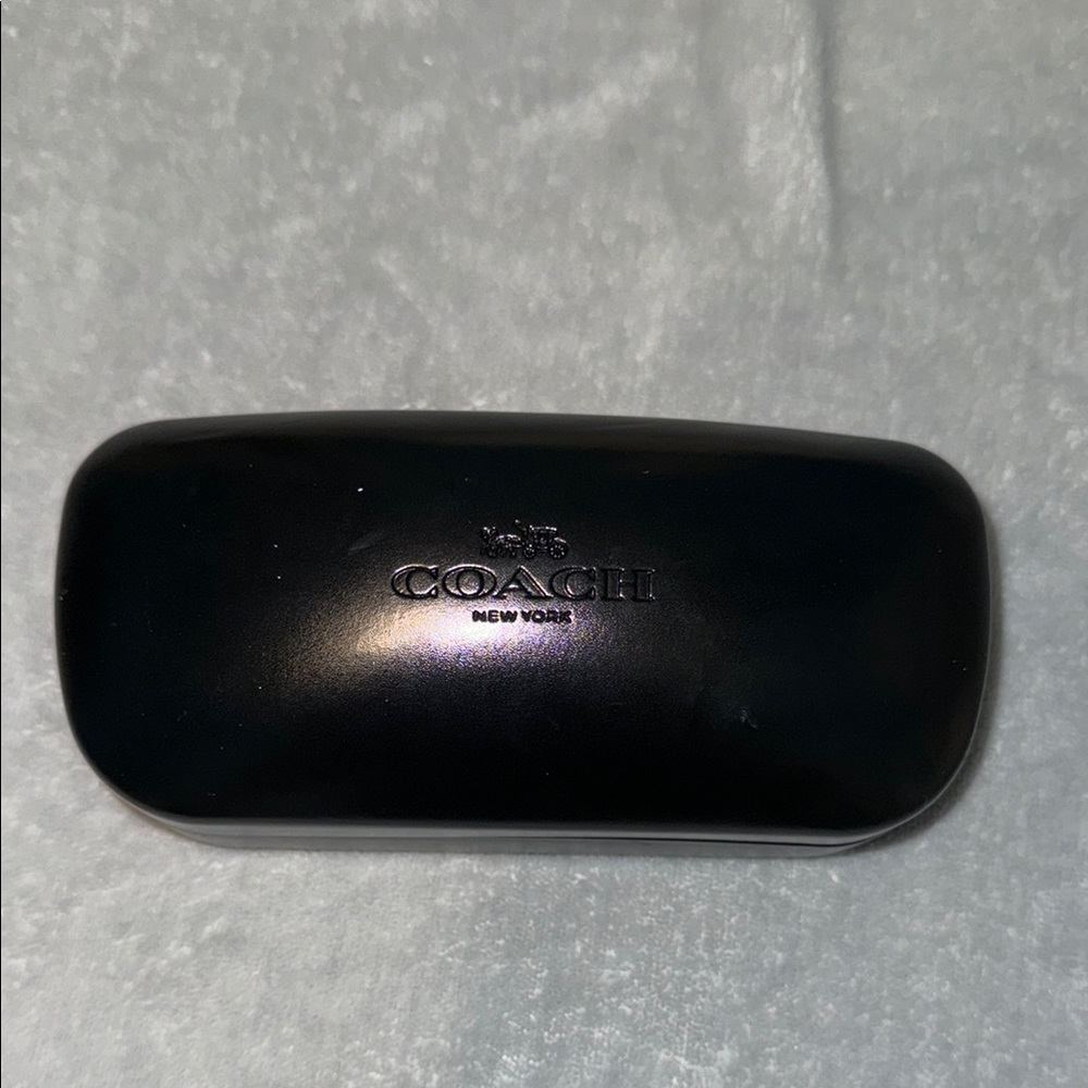 Coach Black Eyeglass Case